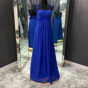 Alfred Angelo 7016MA Cobalt Maternity Bridesmaid Gown